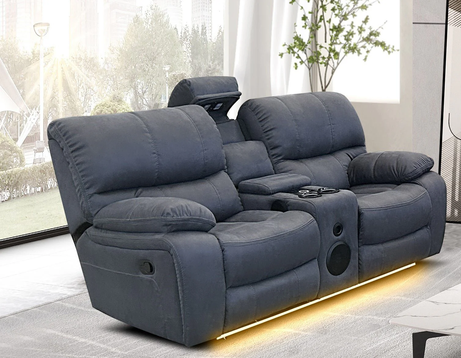Calton 2-Seater Recliner Sofa - Image 9