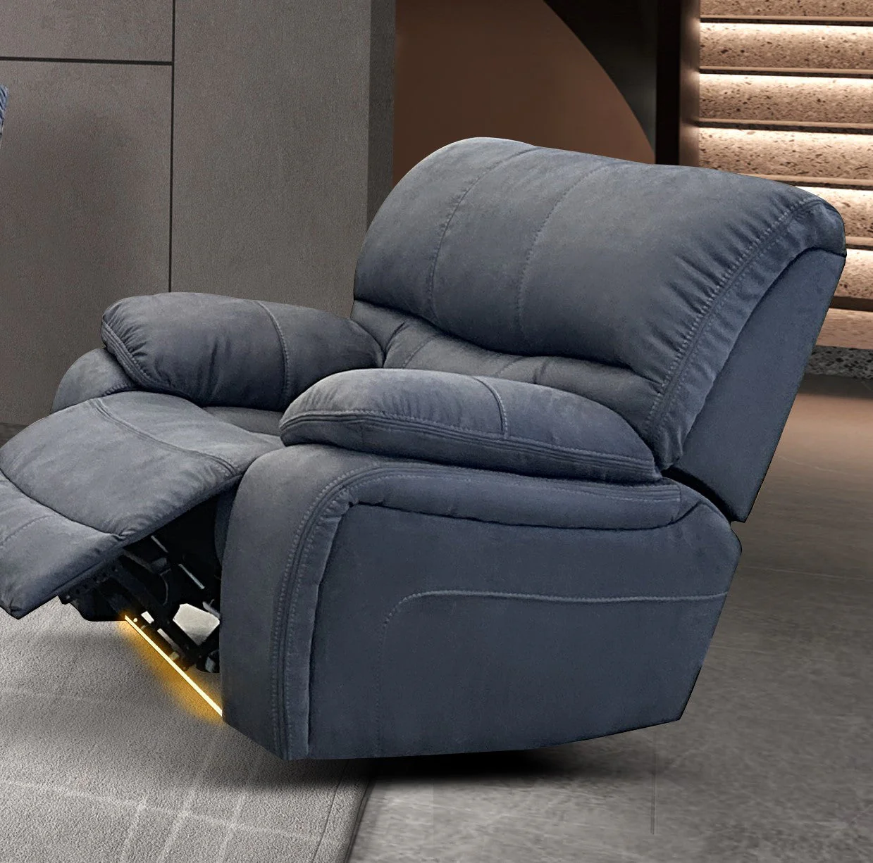 Calton Single-Seater Recliner Sofa - Image 3