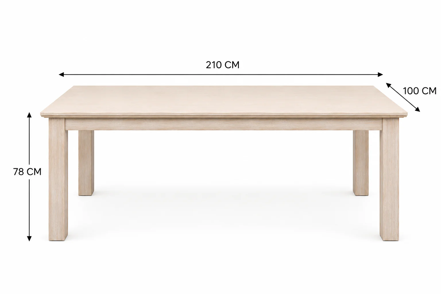 Harbour 2.1M Dining Table - Image 2