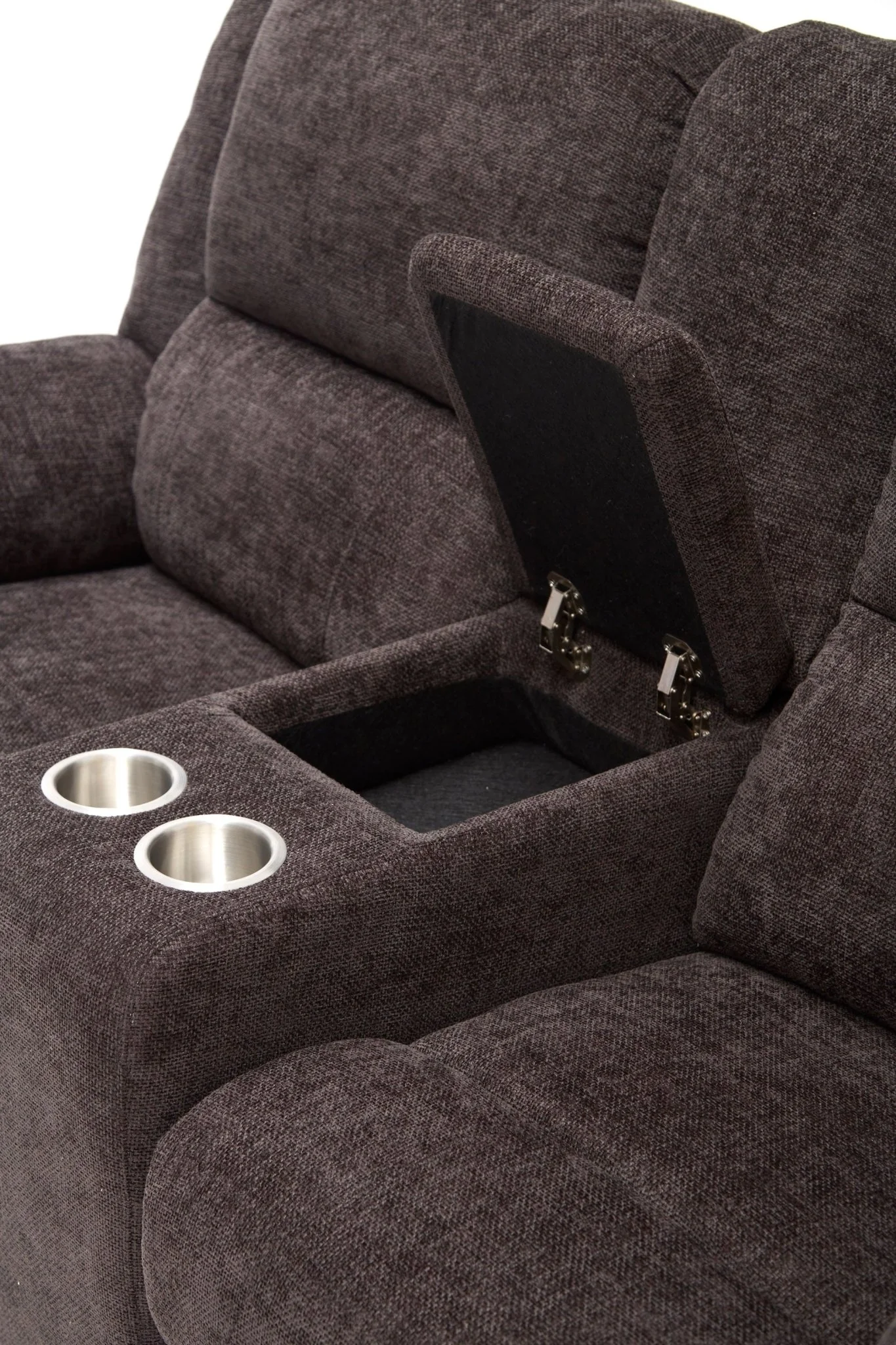 Malmo 2-Seater Fabric Recliner Sofa - Image 5