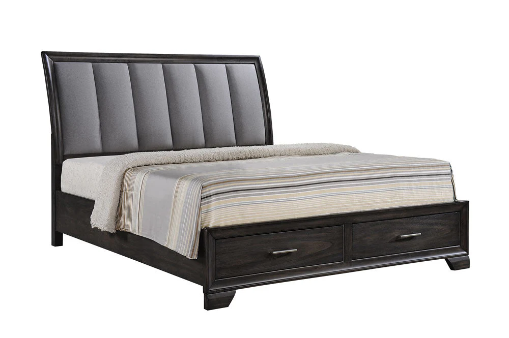 Picton King Size Bed Frame With Drawers - Image 3