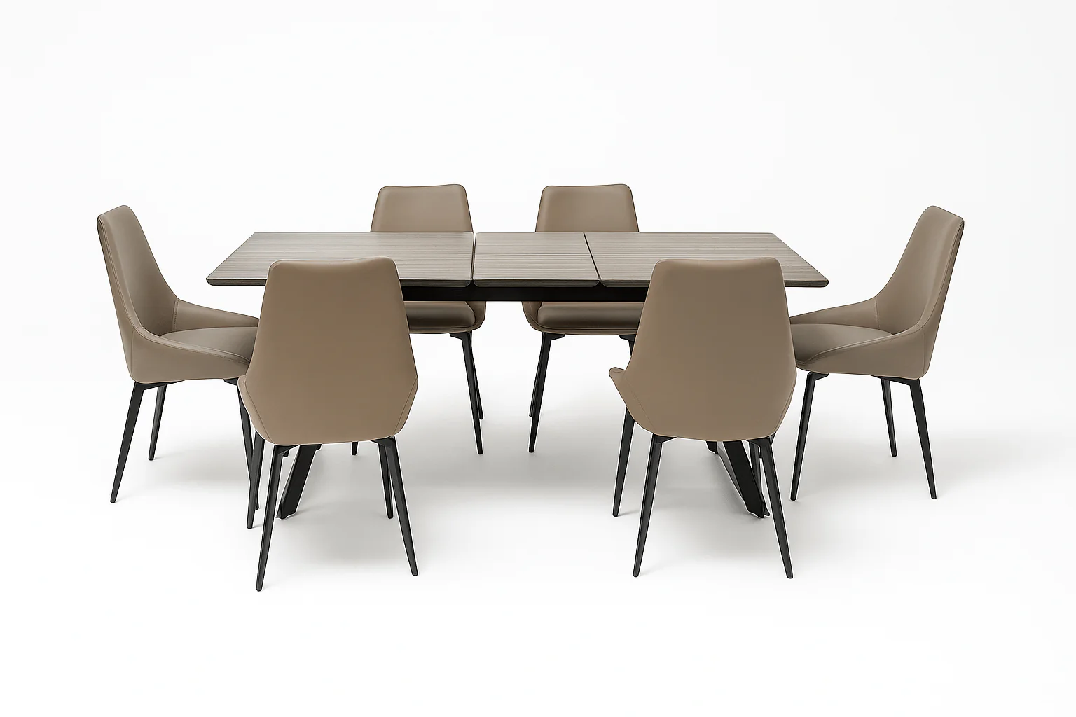 Shelton Extendable 7-Piece Dining Set With Linnea Chairs