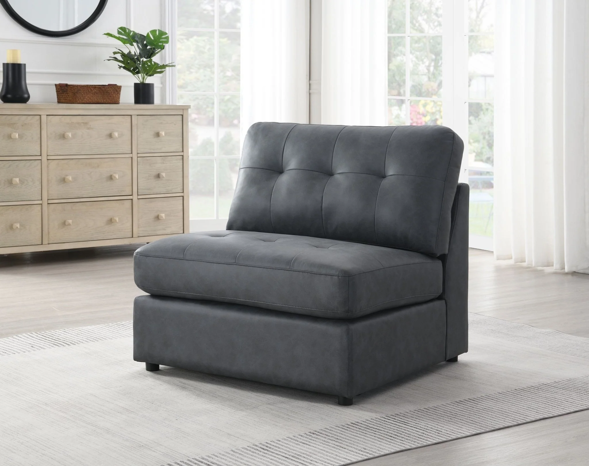Suntory Modular Corner Sofa With Ottoman - Image 3