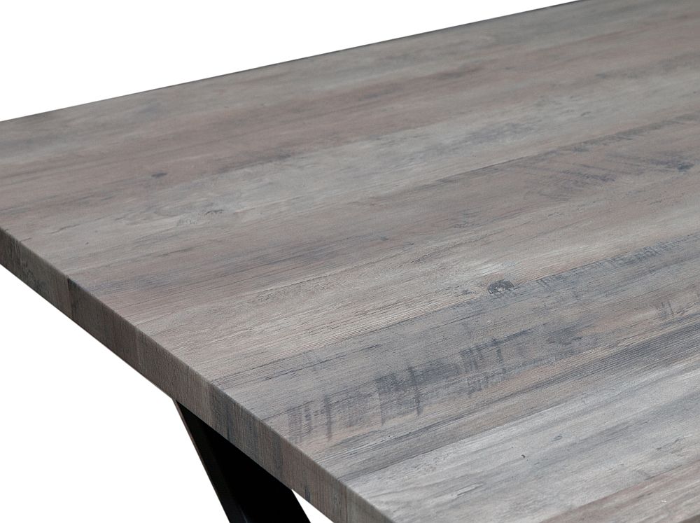 Tex Dining Set With Star Black Dining Chairs - Image 3