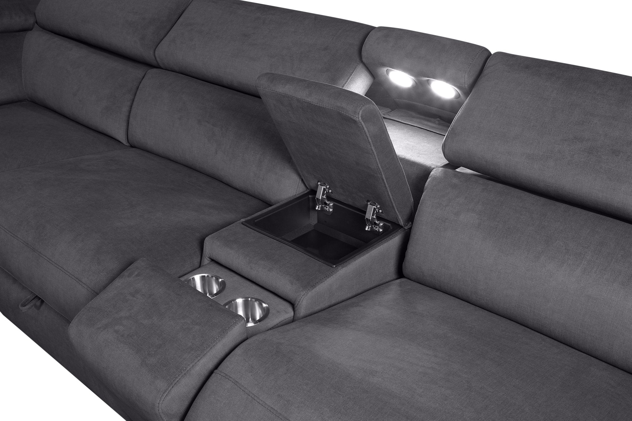 Vantro Electric Corner Recliner - Image 5