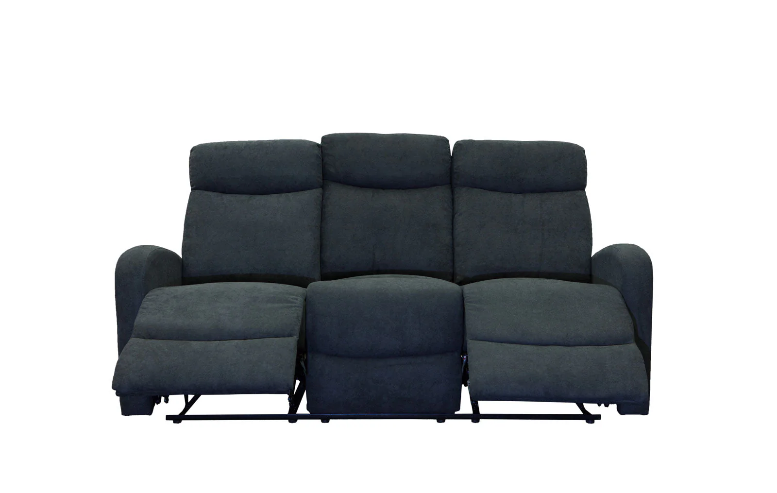 Verona 2 Piece Recliner Set - Black - Image 4
